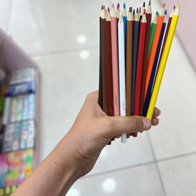 تصویر مداد رنگی 36 تایی مدل HJ-6824 