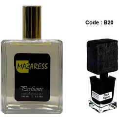 تصویر عطر ادکلن مازارس بلک افغان B20 کد | MAZARESS Black Afgano code B20 