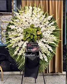 تصویر تاج گل ترحیم کد ۱۱۲ 