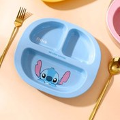 تصویر بشقاب سرامیکی سه بخشی دیزنی استیچ 