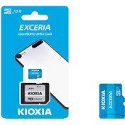 تصویر مموری میکرو اس دی Kioxia مدل UHS-1 Class10 ظرفیت 32GB ا Kioxia 32GB Microsdhc UHS-1 Class10 
