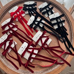 تصویر پاپیون مو - صورتی 