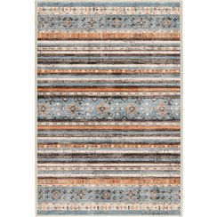 تصویر فرش ماشینی مدرن اورکوم طرح مینیمال تمنا کد orkom_1124_2 