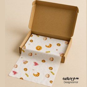 تصویر کاغذ پوستی طرح کوکی 