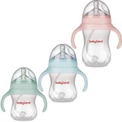 تصویر شیشه شیر بیبی لند طرح چیکو حجم ۱۸۰,۲۴۰,۳۰۰ میلی‌لیتر 