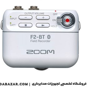 تصویر رکوردر ضبط کننده صدا و میکروفون یقه ای زوم مدل F2-BT Zoom F2-BT