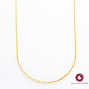 تصویر زنجیر بیزمارک طلا کم اجرت 45 