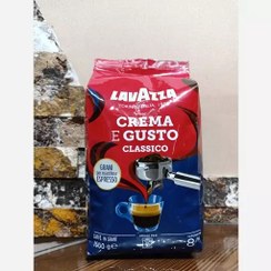 تصویر قهوه دانه لاوازا کرما ای گوستو کلاسیک ۱ کیلوگرم 8/10 Lavazza Crema Gusto Classico 1Kg