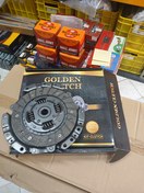 تصویر دیسک و صفحه کلاچ تیبا . کوئیک . ساینا 200 میل درجه یک (گارانتی شرکتی 6 ماهه) گلدن اصلی