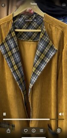 تصویر مانتو کبریتی طرح گلیم 140 