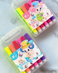 تصویر ماژیک ۱۲ عددی جعبه طلقی 