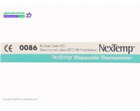 تصویر تب سنج دهانی دقیق نکس تمپ مخصوص کنترل کروناویروس (ساخت آمریکا) NexTemp ا Coronavirus NexTemp® (Standard) Disposable Coronavirus NexTemp® (Standard) Disposable