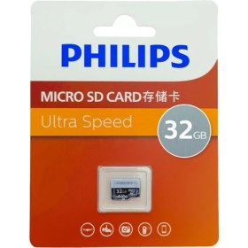 تصویر رم میکرو 32 گیگ فیلیپس Philips Ultra Speed U3 A1 V30 Philips Ultra Speed U3 A1 V30 32GB Memory Card