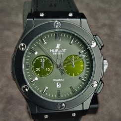 تصویر ساعت مچی هابلوت صفحه سبز HUBLOT