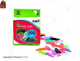 تصویر گیره کاغذ رنگی فرمی نو Formino Colored Paper Clips