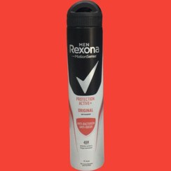 تصویر اسپره مردانه رکسونا ضد تعریق و ضد بو اکتیو + اورجینال 200 میل Men Rexona protection active + original anti-bacterial & Anti odor spray 