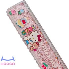 تصویر خط کش آکواریومی طرح کیتی 