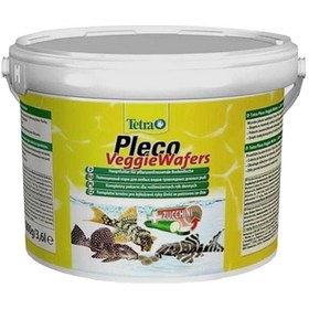 تصویر غذای گیاهی مخصوص ماهی لجن خوار تترا Tetra Pro Pleco Wafers حجم 3.6 لیتر 