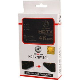 تصویر هاب سوئیچ 3 پورت HDMI ایکس پی مدل XP-SW3H 