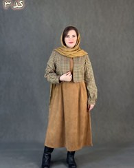 تصویر کت و سارافون پاییزه مدل دیانا - کد Diana model