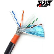 تصویر کابل شبکه اوت دور نگزنس CAT6 SFTP مس دو روکش به طول 305 متر 