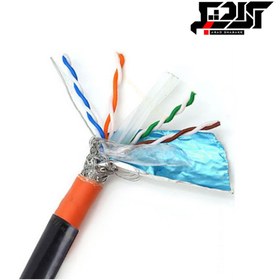 تصویر کابل شبکه اوت دور نگزنس CAT6 SFTP مس دو روکش به طول 305 متر 