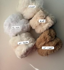 تصویر گوش گیر زمستانی خزدار مشکی مدل GP_01 