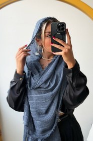 تصویر شال کنفی - سبزآدامسی 