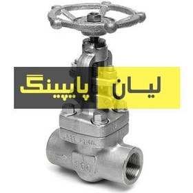 تصویر گلاب ولو استنلس استیل 304 کلاس 800 دنده اروپایی 