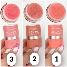 تصویر رژگونه پودری Rose Berry 