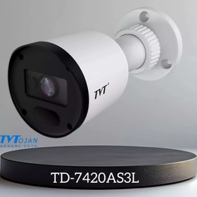 تصویر دوربین بولت 2مگاپیکسل TD-7420AS3L TVT 2MP 