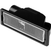 تصویر چراغ پلاک تیبا برند سایپا 