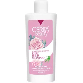 تصویر شامپو رنگساژ قرمز سریتا بیوتی Cerita Beauty حجم 200 میلی لیتر 