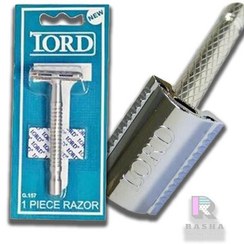 تصویر دسته خودتراش سنتی لرد همراه یک تیغ | یک جین 