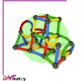 تصویر اسباب بازی آموزشی مگناتک 85 قطعه 