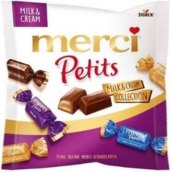 تصویر شکلات مرسی کادویی میکس شیری و کرمی - merci Petits MILK & CREAM 