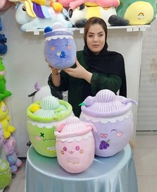 تصویر عروسک اسموتی آبمیوه بالشتی 