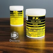 تصویر خمیر درزگیر ژلاتین PK - طوسی / 500 گرم 