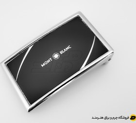 تصویر سگک کمربند پلاکی طرح MONT BLANC سایز 3.5 