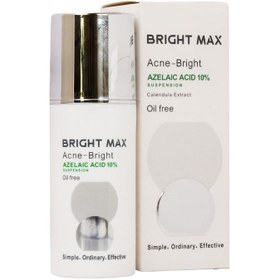 تصویر سرم برایت مكس ضد آكنه و لک آزلائیک اسید 30 میل Bright Max Acne Bright Azelalic Acid Suspension 30