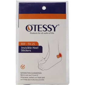 تصویر محافظ سیلیکونی پشت پا تسی مدل TH-25 TESSY Invisible Heel Stickers TH25