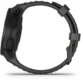 تصویر ساعت مچی ورزشی مدل Garmin - Instinct Graphite with Black Band 