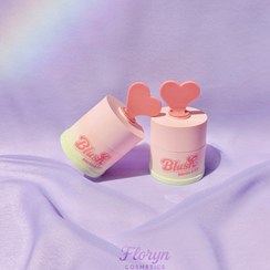 تصویر رژگونه قلبی MANSLY 