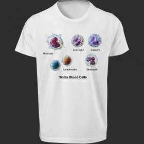 تصویر تی شرت طرح White Blood Cells 