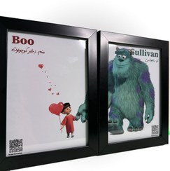 تصویر تابلو ست سالیوان و بو (2 عدد) 