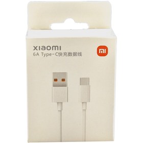 تصویر کابل 1 متری تبدیل USB به USB-C شیائومی 67 و 120 وات Xiaomi 120W USB to USB-C 1m Charging Data Cable