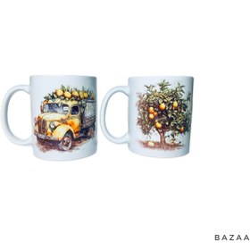 تصویر ست ماگ طرح لیمو 