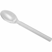 تصویر قاشق یکبار مصرف VIP شفاف طب پلاستیک 