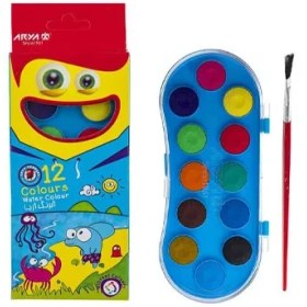 تصویر آبرنگ 12 رنگ آریا 