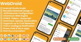 تصویر دانلود WebDroid اپلیکیشن وب ویو اندروید 